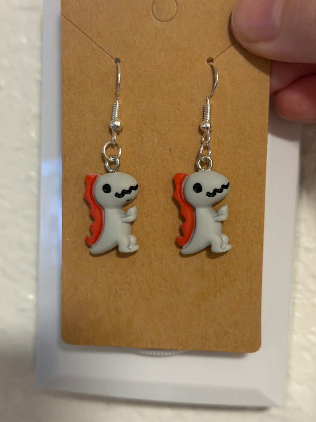 Dino earrings