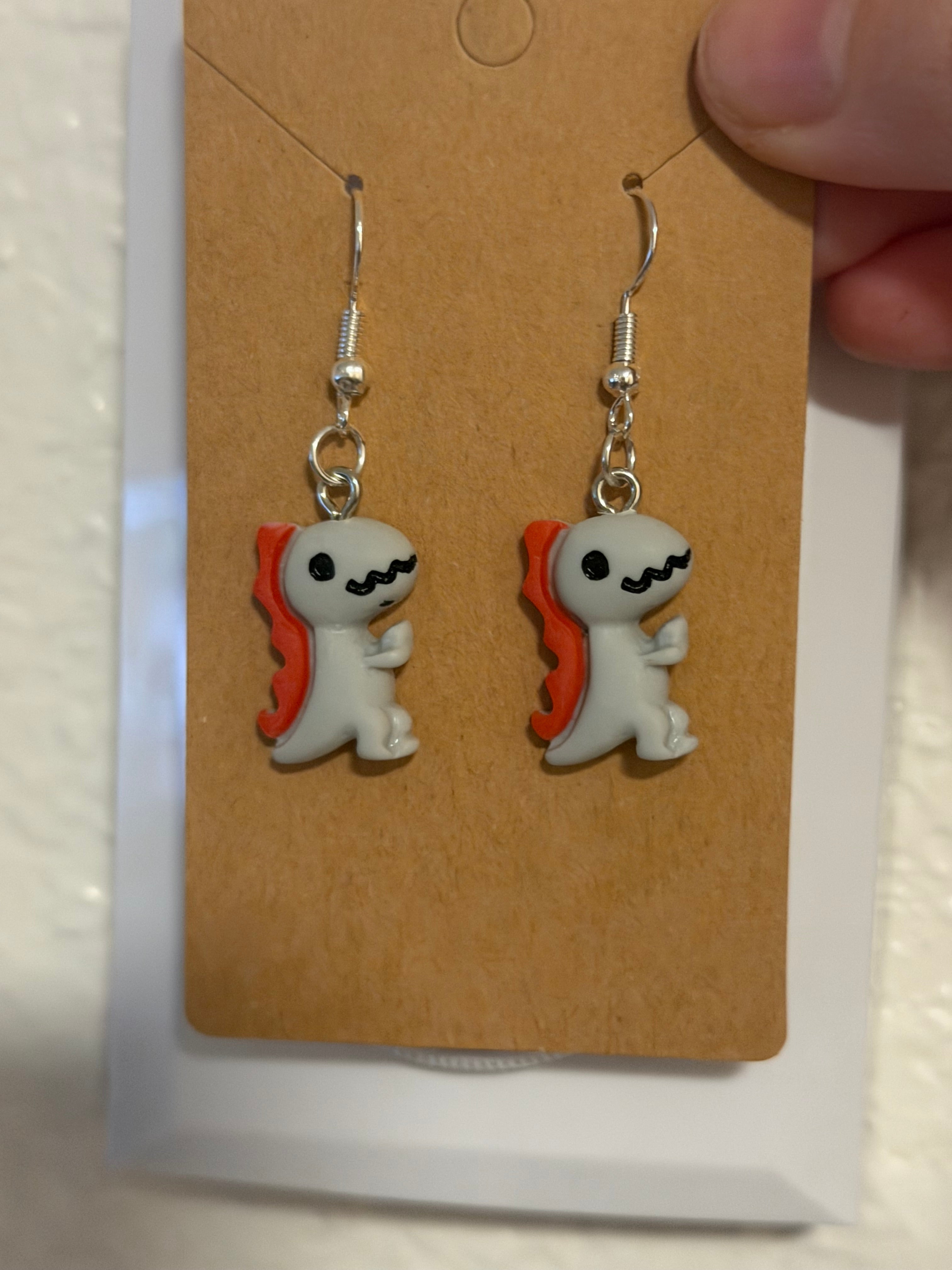 Dino earrings