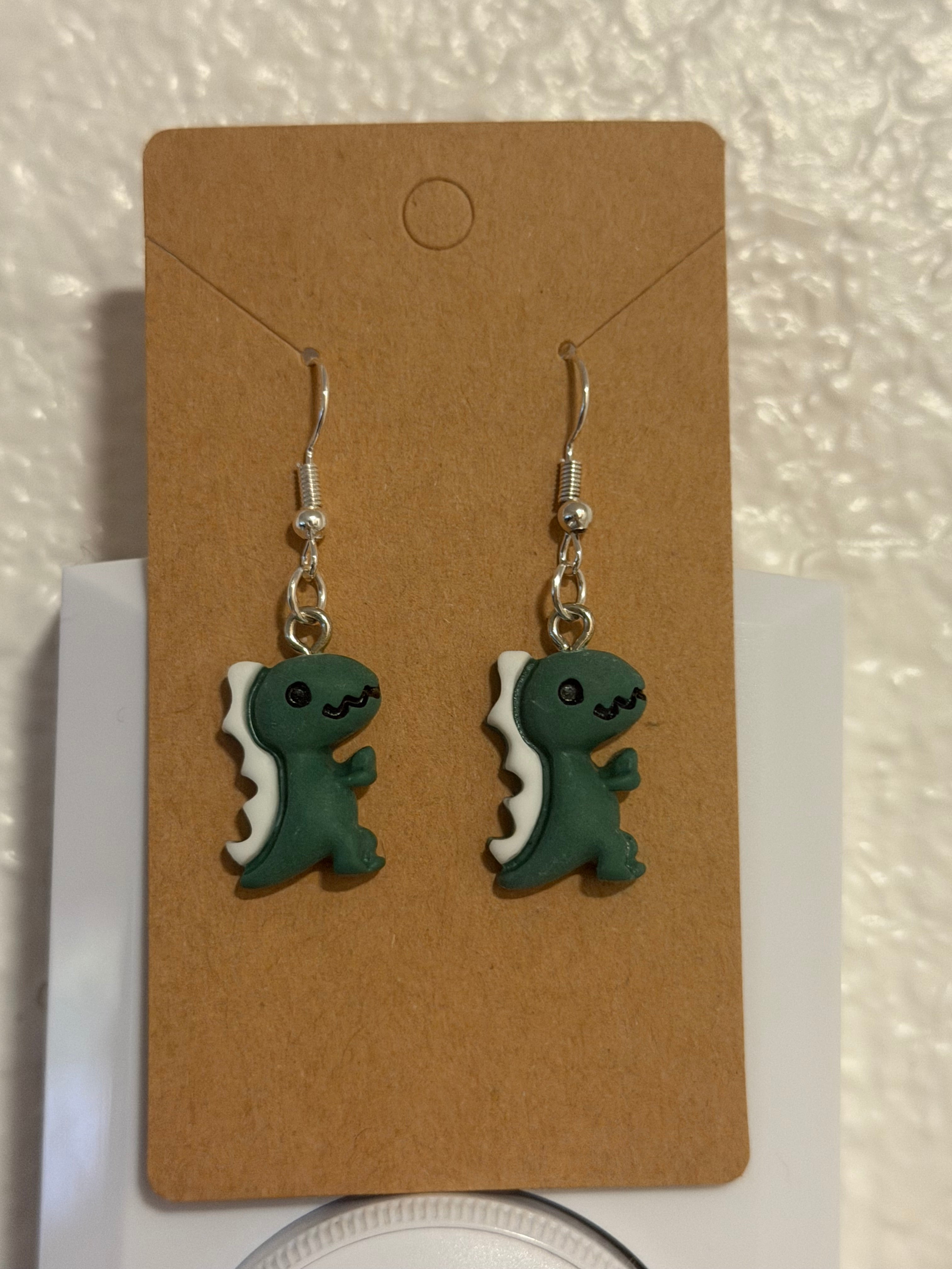 Dino earrings