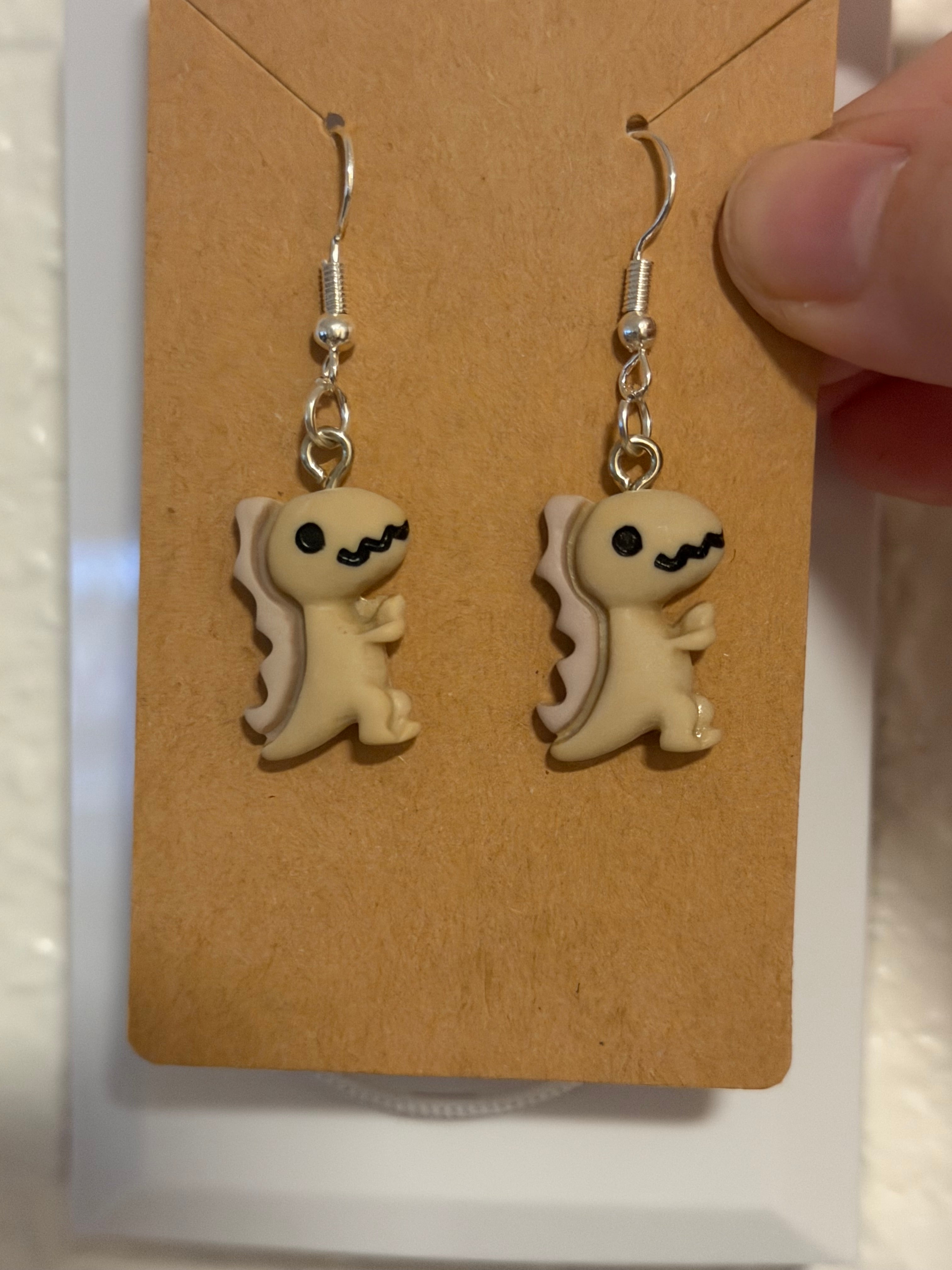 Dino earrings