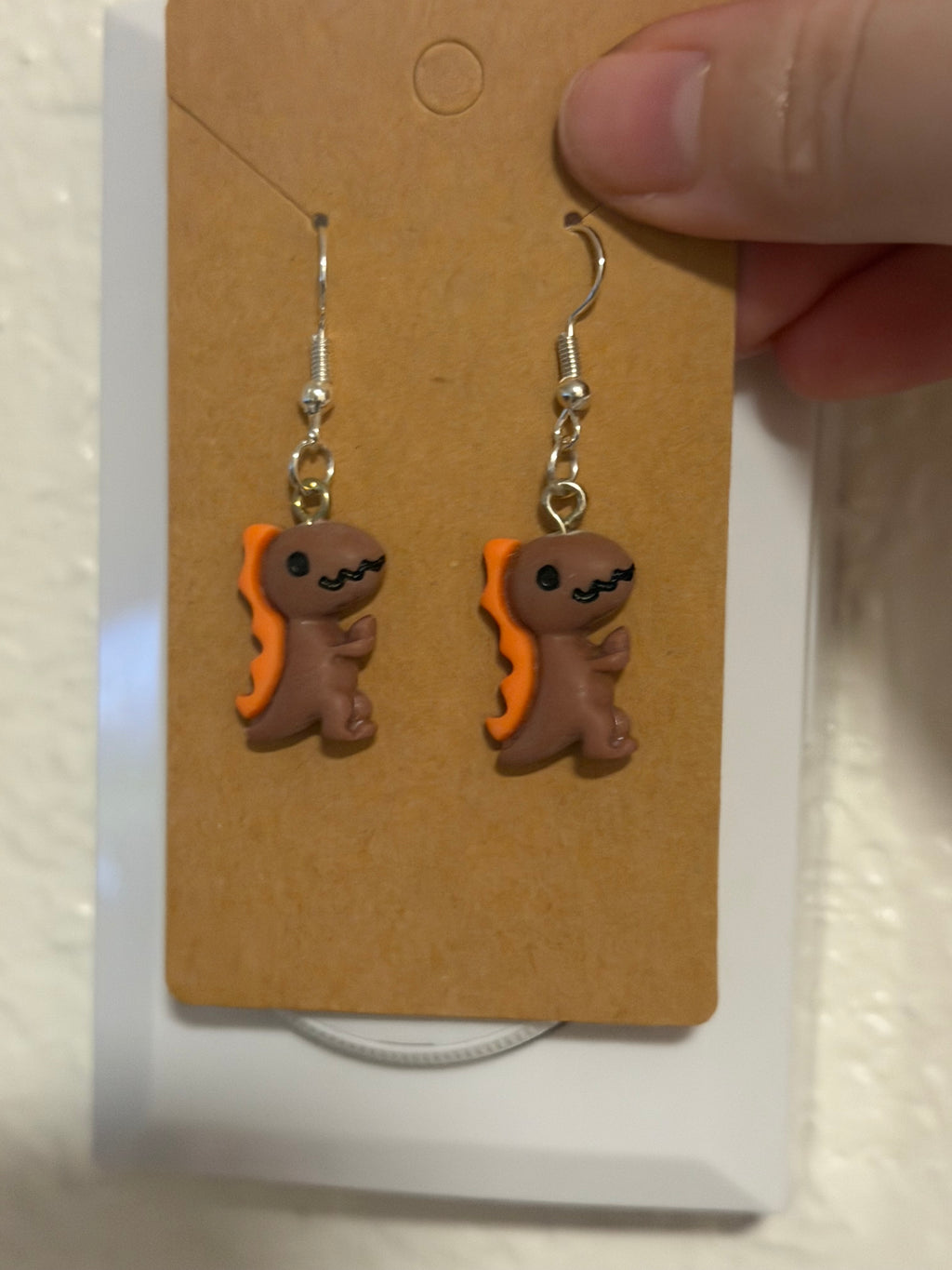Dino earrings